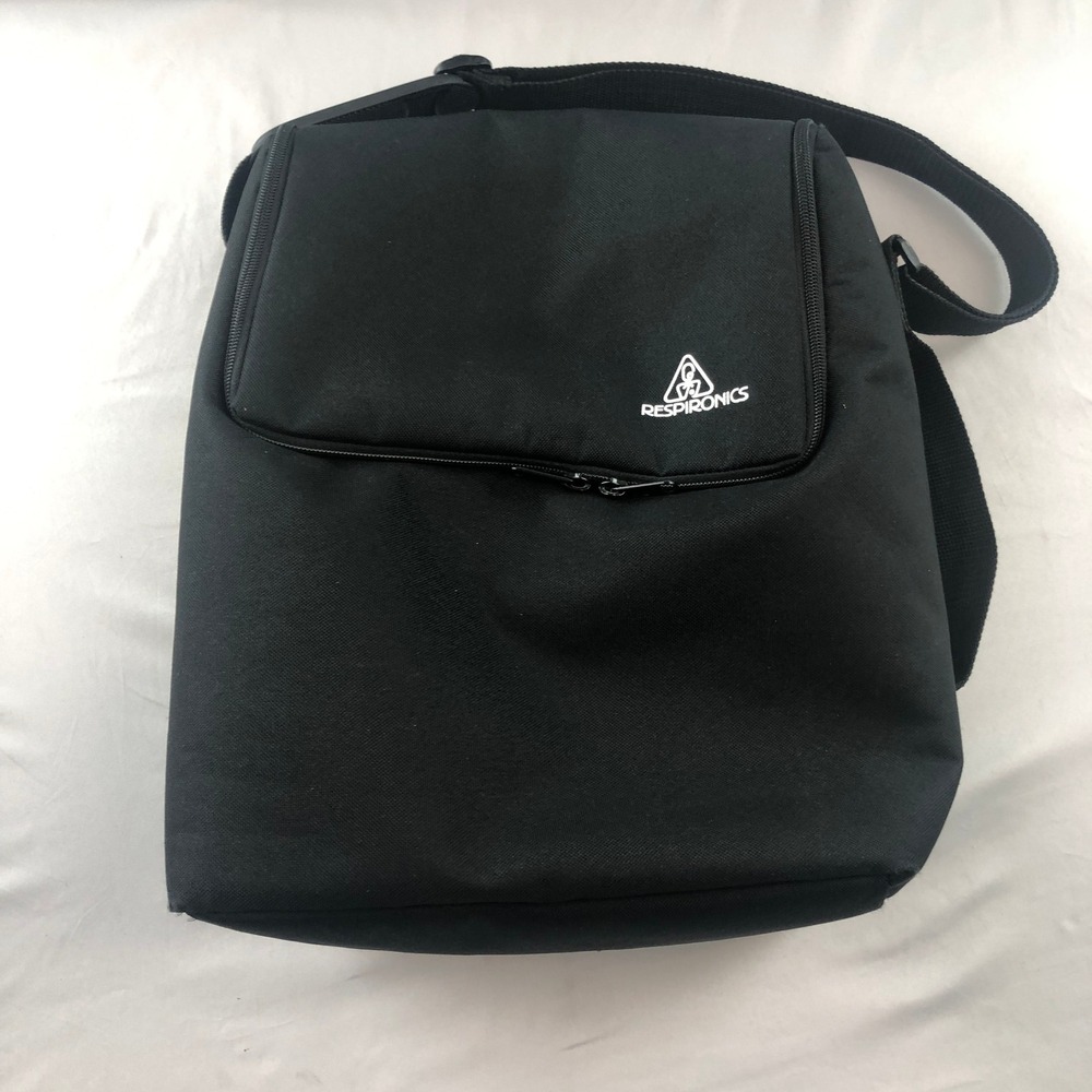 PHILIPS Respironics CPAP BiPap Black Travel Case Shoulder Strap CASE ONLY